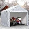 TarpsPlus Boat Slip Canopies Super Heavy Duty Enclosed Tarp Canopy 10' X 10'