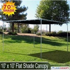 TarpsPlus Flat Mesh Tarp Canopy 10' X 10' Flat Tarp Canopies 8 TarpsPlus Flat Mesh Tarp Canopy 10' X 10' Flat Tarp Canopies
