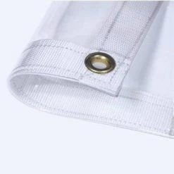 Mauritzon Clear Vinyl Tarps - 20 MIL 20 MIL Clear Vinyl Tarp - 10' X 10'