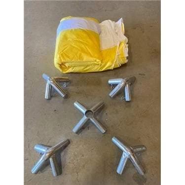 TarpsPlus Party Tent Top & Connector Kit 10' X 10' CLOSEOUTS 7 TarpsPlus Party Tent Top & Connector Kit 10' X 10' CLOSEOUTS