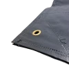 Tarpsplus Black Super Heavy-Duty Tarp W/ D-rings 9' X 14' CLOSEOUTS