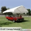 TarpsPlus Valance Tarp Canopies Valance Tarp Canopy 12' X 20'