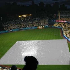 Tarpsplus Baseball Field Cover 170' X 170' Baseball Field Tarps