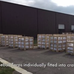 Tarpsplus Baseball Field Cover 170' X 170' Baseball Field Tarps 7 Tarpsplus Baseball Field Cover 170' X 170' Baseball Field Tarps