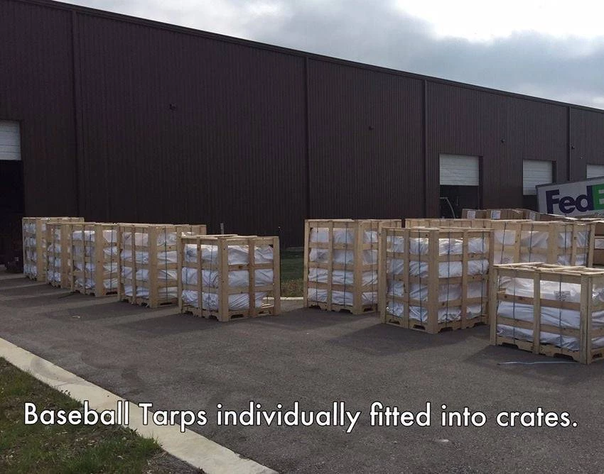 Tarpsplus Baseball Field Cover 170' X 170' Baseball Field Tarps 5 Tarpsplus Baseball Field Cover 170' X 170' Baseball Field Tarps