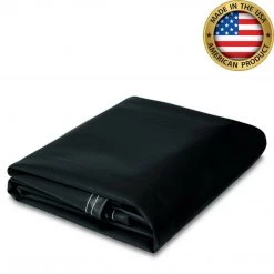 Mauritzon 18 Oz. Vinyl Tarps - Black Super Heavy Duty Vinyl Tarps