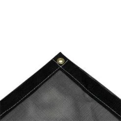 Mauritzon Vinyl Mesh Tarp - Black