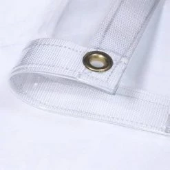 Mauritzon Clear Vinyl Tarps - 30 MIL 30 MIL Clear Vinyl Tarp - 8' X 16'