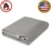Mauritzon 18 Oz. Flame Retardant Vinyl Tarp - Gray