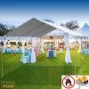 TarpsPlus Fire Retardant Tarp Canopy 12' X 20'