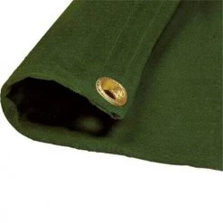 Tarpsplus Green Canvas Tarp 8' X 12' Green Canvas Tarps