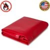 Mauritzon 18 Oz. Flame Retardant Vinyl Tarp - Red