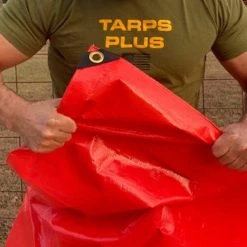 Tarpsplus Red Poly Tarps Heavy Duty Poly Tarps