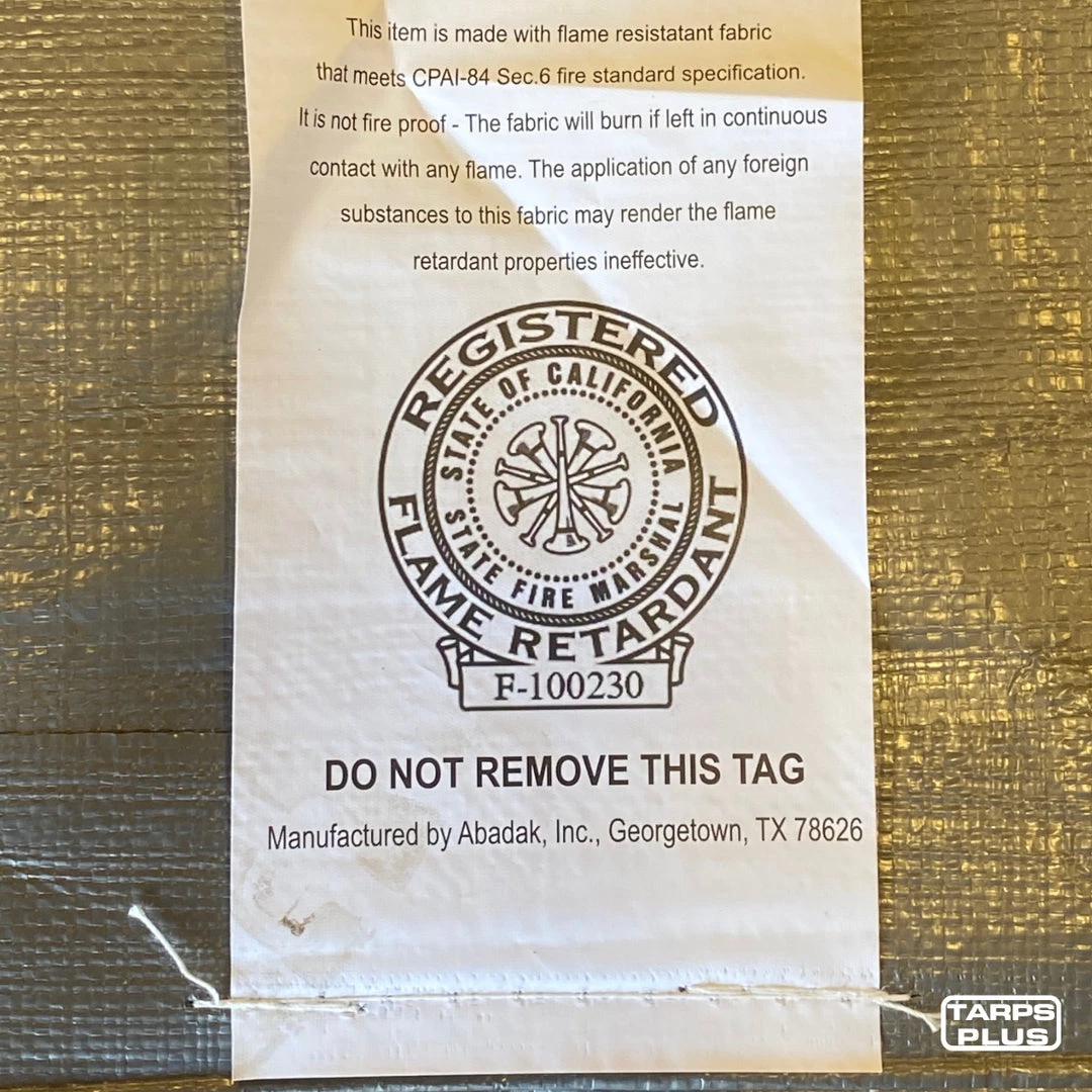 Tarpsplus Silver Fire Retardant Tarps 4 Tarpsplus Silver Fire Retardant Tarps