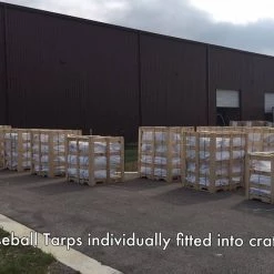 Tarpsplus Baseball Field Cover 120' X 120'