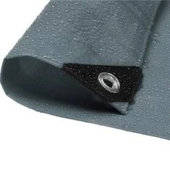 Tarpsplus Swing Set Tarps Silver Poly Tarp 6' X 8'