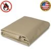 Mauritzon 18 Oz. Flame Retardant Vinyl Tarp - Tan