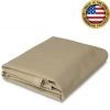 Mauritzon 18 Oz. Vinyl Tarps - Tan Super Heavy Duty Vinyl Tarps