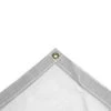 Mauritzon Vinyl Coated Mesh Tarps Vinyl Mesh Tarp - White