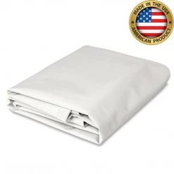 Mauritzon 10 Oz. Vinyl Tarps - White